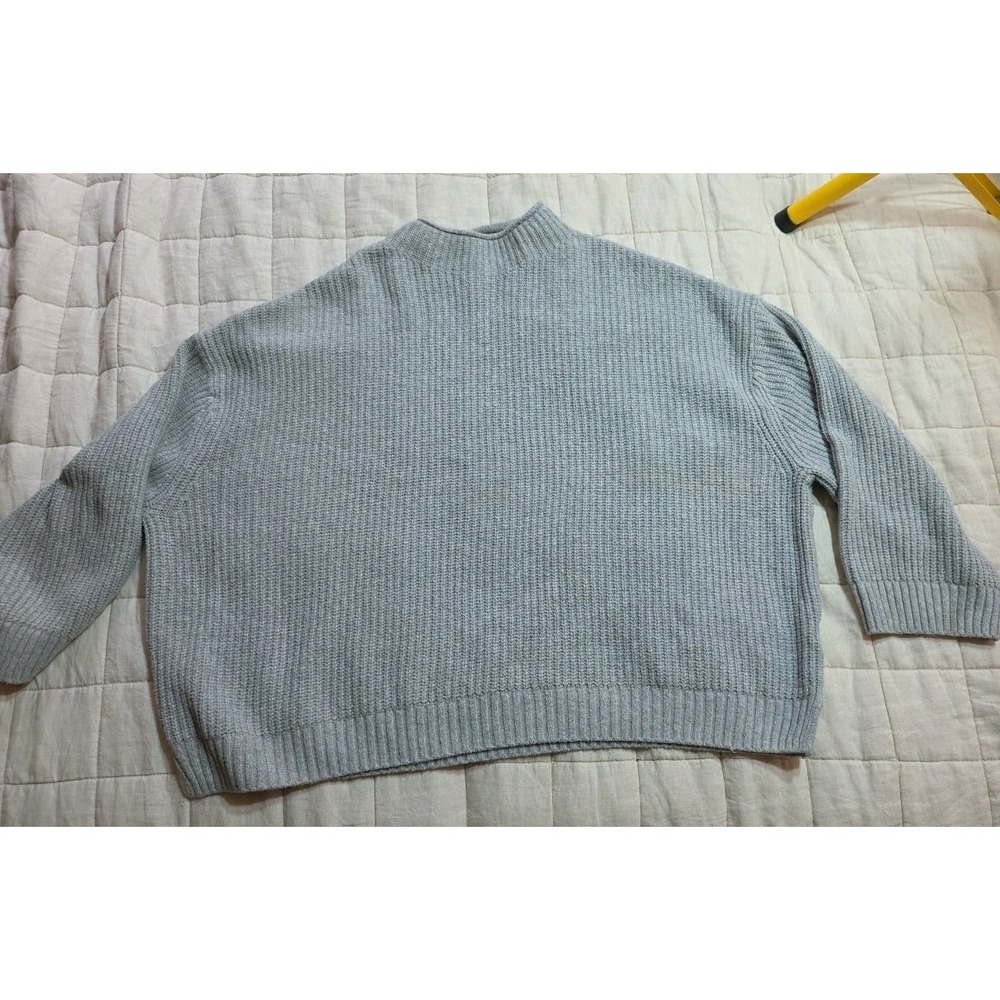 Gap Roll Neck‎ Oversized Gray Turtleneck Sweater Size XL Womens